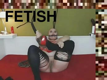 Fetish bald rope lover re for some kinky games