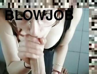 Blowjob before work