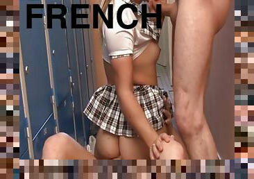French horny hard double penetration arab student n jizzed