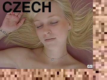 The young czech blonde finger masturbation
