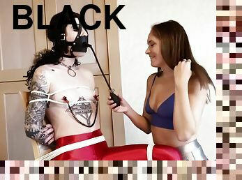 Ropebound Lydia Black Becomes Rachel Adams Innocent Pump Ga