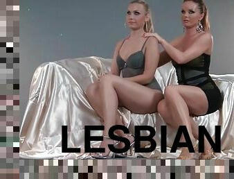 lesbiana, estrella-del-porno, masaje, erótico