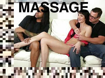 It was not a massage what she came made