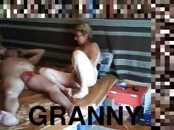 Granny love cock