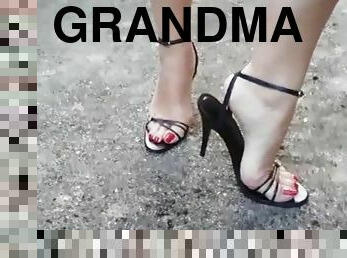 BEAUTIFUL GRANDMA FEET - saf