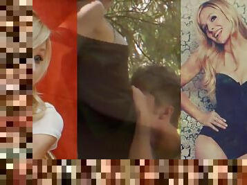 célébrité, compilation, blonde