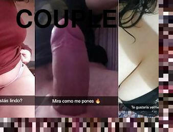 gros-nichons, tricherie, masturbation, étudiante, couple, cocu, argentine, bite, dure