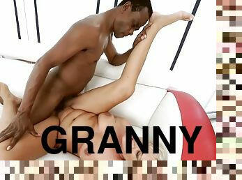 Granny sucks and fucks