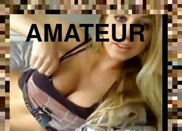 store-patter, amatør, skønheder, strippende, blond, webcam, røv-butt, solo, drillende