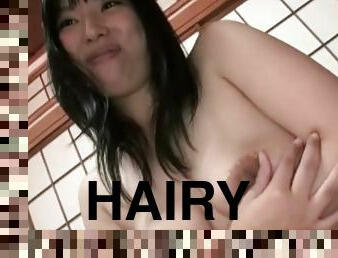 Hairy japanese wife