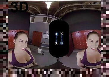 Vr porn sneaking into girls locker room on badoinkvr