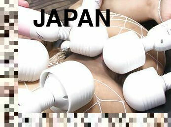 aasialainen, masturbaatio, orgasmi, pillu-pussy, japanilainen, joukkopano, sormettaminen, nuori-18, kalaverkko, märkä