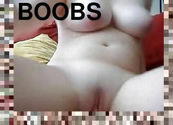 Big boobs teen solo masturbating