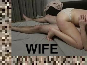 cul, gros-nichons, vieux, orgasme, femme, amateur, milf, maison, maman, allemand