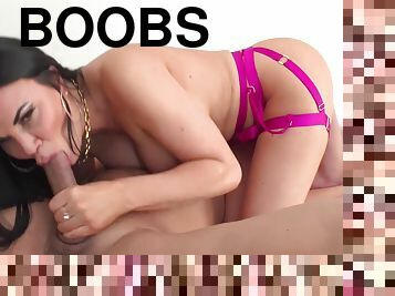 Big Boobs British Milf Gets Ass Pounded - Jasmine Jae