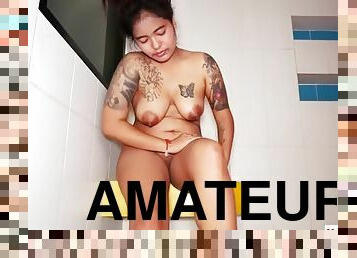 asiatisk, amatør, pikslikkeri, hardcore, thailænder, brunette