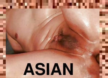 AzianUncle Gay Asian Small Cock Assplay Dildo