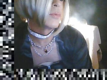 transexual, amateur, webcam, fetichista, látex, fumando