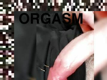 masturbation, orgasm, utomhus, cumshot, gigantisk-kuk, hardcore, samling, creampie, smutsig, pov