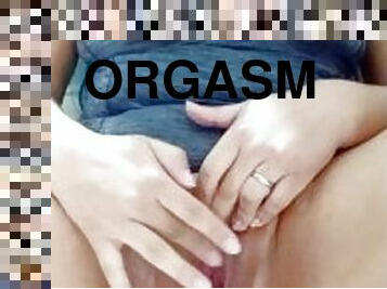 masturbation, orgasm, fitta-pussy, kvinnligt-sprut, milf, leksak, hemmagjord, flickvän, naturlig, ensam