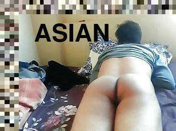 asiatisk, bad, pappa, masturbation, gammal, anal, cumshot, gigantisk-kuk, tonåring, gay