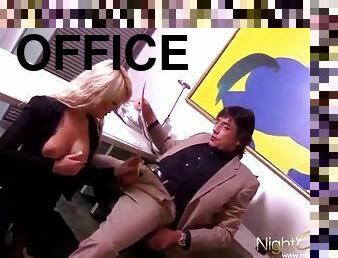 Big tits secretary needs some office dick