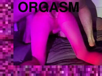 extrême, orgasme, collants, anal, première-fois, serrée, pénétrante