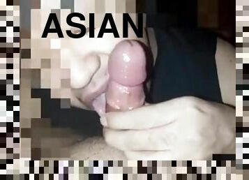 asiatique, papa, amateur, fellation, ejaculation-sur-le-corps, énorme-bite, gay, branlette, pappounet, bite