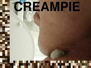 Anal Creampie Enema