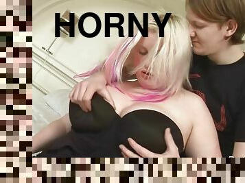 Horny guy stuffs this fat girl in all her holes
