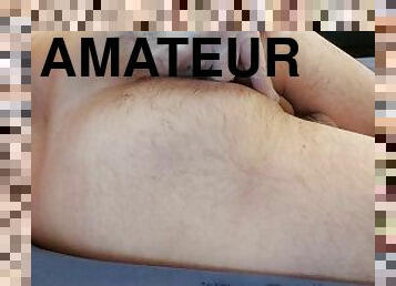 masturbation, amatör, anal, fingerknull, ensam, rövhål, verklighet, retande