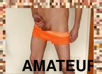 masturbation, amatör, cumshot, gay, avrunkning, sprut, tight, ensam, muskulös, vit