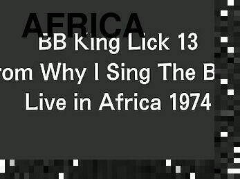 B.B. King Blues Guitar Lick 13 From Why I Sing The Blues Live in Africa 1974 / Blues Guitar Lesson