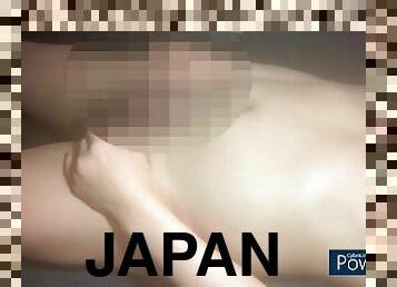 Japanese nipple masturbation
