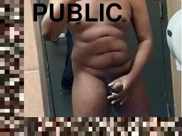 I Cum A Lot in A Public Bathroom