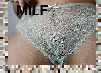 onani, fisse-pussy, milf, hjemmelavet, tysk, massage, fingering, beskidt, trusser, sperm