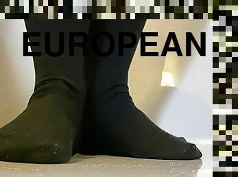 جوارب, تبول, مثلي, المرة-الأولى, أوروبية, يورو