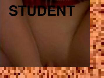 Try not to cum - fuck my teen student with perfect tits