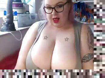 masturbation, tonåring, bbw, söt