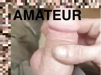 masturbation, amatör, gigantisk-kuk, avrunkning, ensam, kuk