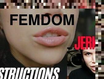 FEMDOM JOI BY DOM AVA AARONSON - DIRTY TALK JERK OFF INSTRUCTIONS FOR SUBMISSIVE MEN
