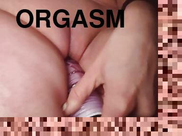 New toy solo slut orgasm
