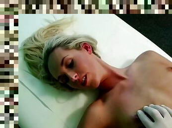 Real blonde sucking dick fake doctors