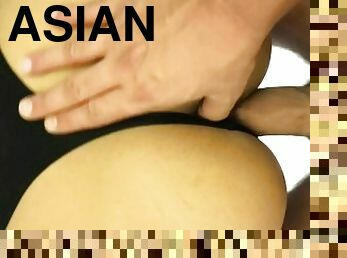 asien, doggy, dilettant, fingerspiele, schlampe, gesichtspunkt, höschen, ficken, koreaner, fest