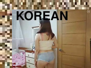 Korean big tits teen camgirl teasing
