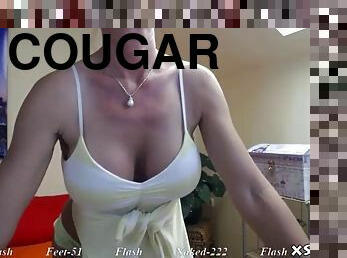 Cougar hot mother masturbating on web