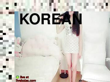 asia, mastubasi, vagina-pussy, amatir, remaja, webcam, ketat, seorang-diri, korea, menggoda