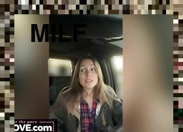 Babe rambles about personal life while driving big truck around town - Lelu Love