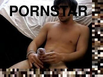 mastubasi, cumshot-keluarnya-sperma, penis-besar, mainan, homo, bintang-porno, seorang-diri, penis