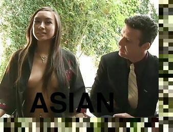 Hot asian caught medicating